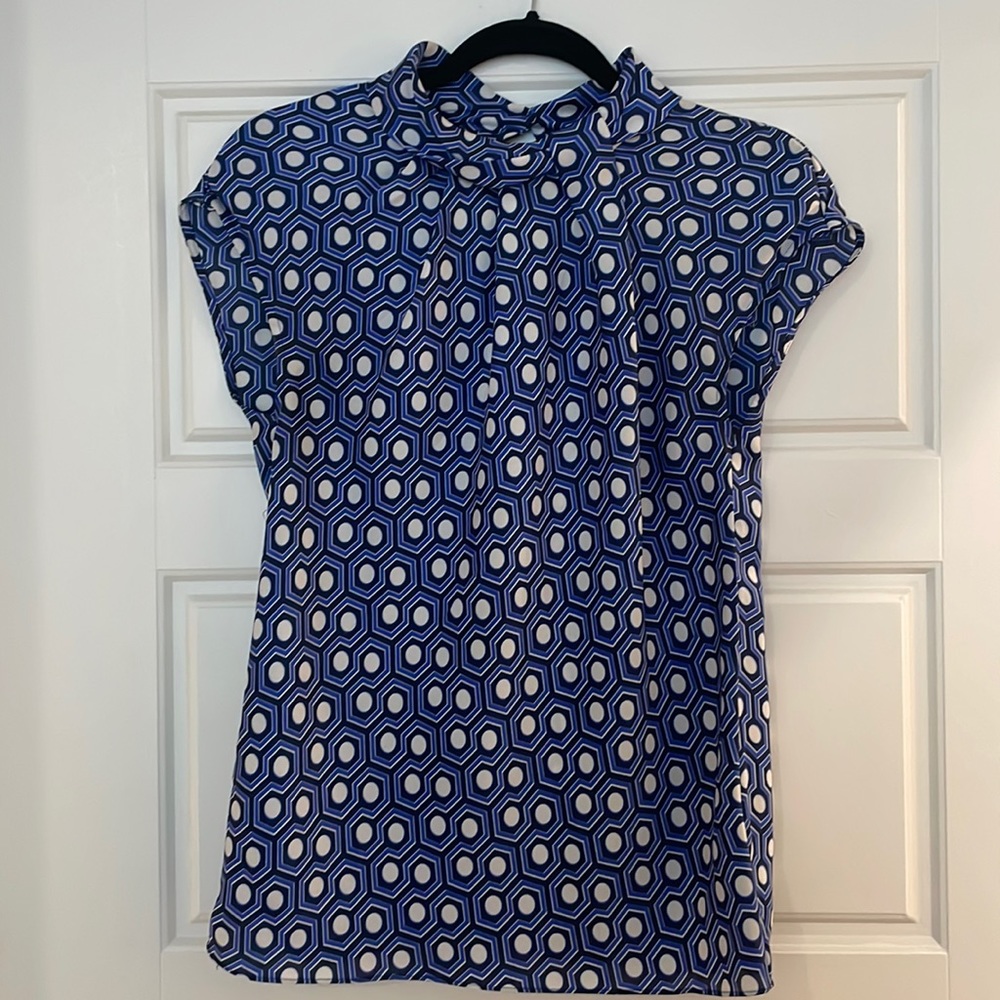 Michael Kors Geometric Print Top